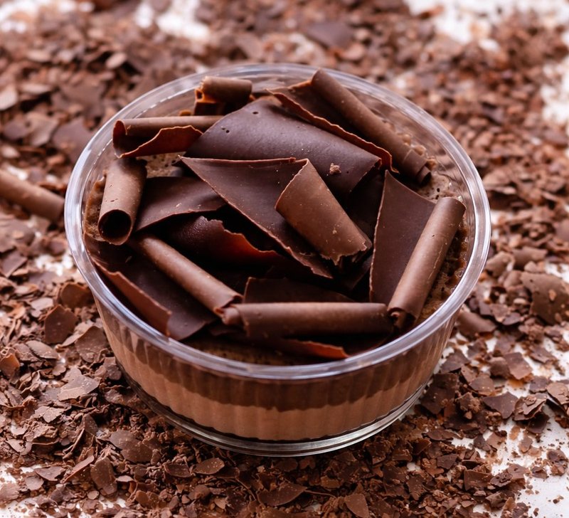 Mini Torta Mousse de Chocolate